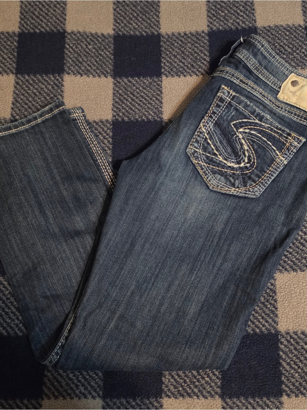 Y2k grunge style jeans by silver jeans